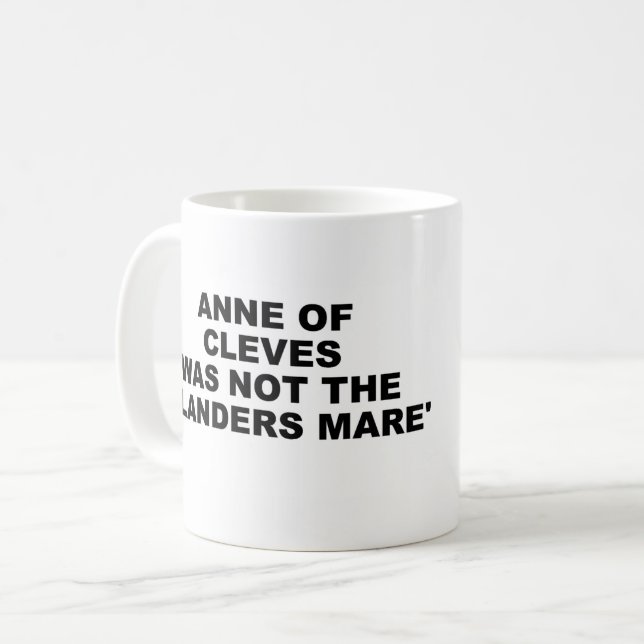 Anne de Cleves Mug (Devant gauche)