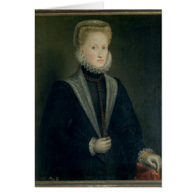 Anne de l'Autriche, reine de l'Espagne (Devant)