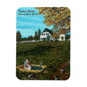 Anne des pignons verts "Esprits gentils" Magnet 3x