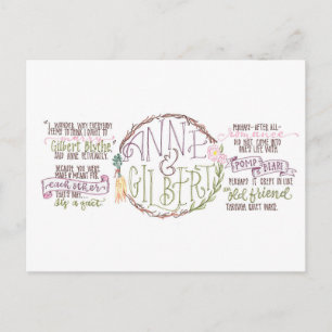 Anne & Gilbert Postcard