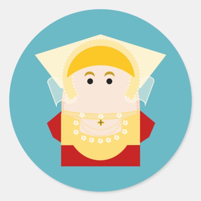 Anne of Cleves Classic Round Sticker (Front)