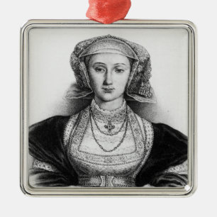 Anne of Cleves Metal Ornament