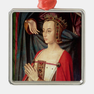Anne of France Metal Ornament
