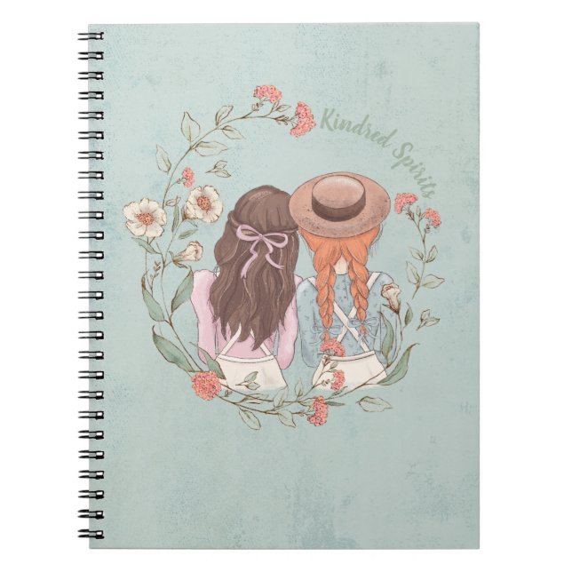 Anne of Green Gables Floral Notebook (Front)