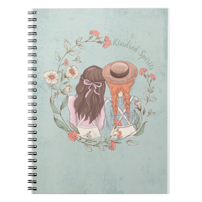 Anne of Green Gables Floral Notebook (Front)