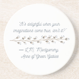 Anne of Green Gables Inspired Coaster