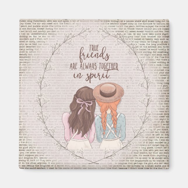 Anne of Green Gables magnet (Front)