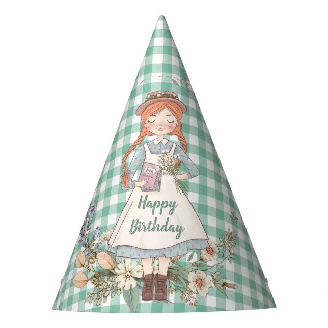 Anne of Green Gables Party Hat (Front)