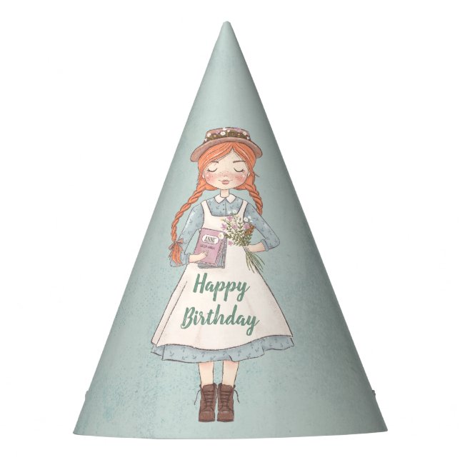 Anne of Green Gables Party Hat (Front)