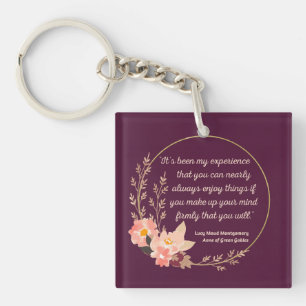 Anne Of Green Gables Quote I - Cute Style Keychain