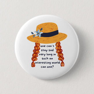 Anne Of Green Gables Shirley Book Quote 2 Inch Round Button