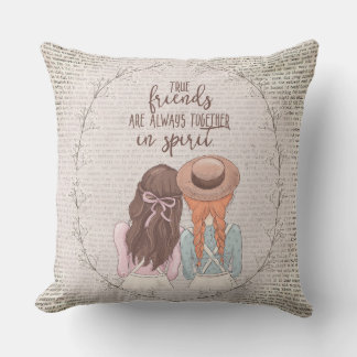 Anne of Green Gables Throw Pillow