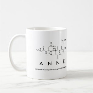 Anne peptide name mug