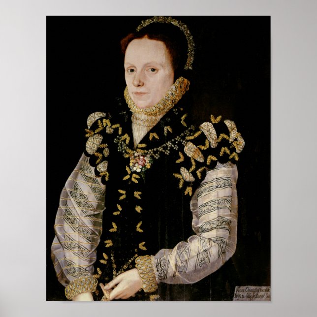 Anne Russell, Countess of Warwick , c.1565 Poster (Front)