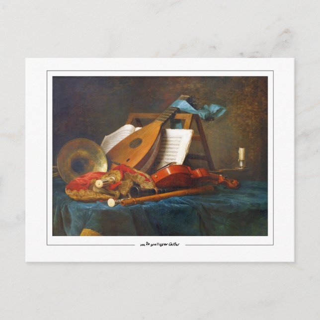 Anne Vallayer-Coster #10 - Fine Art Postcard (Front)