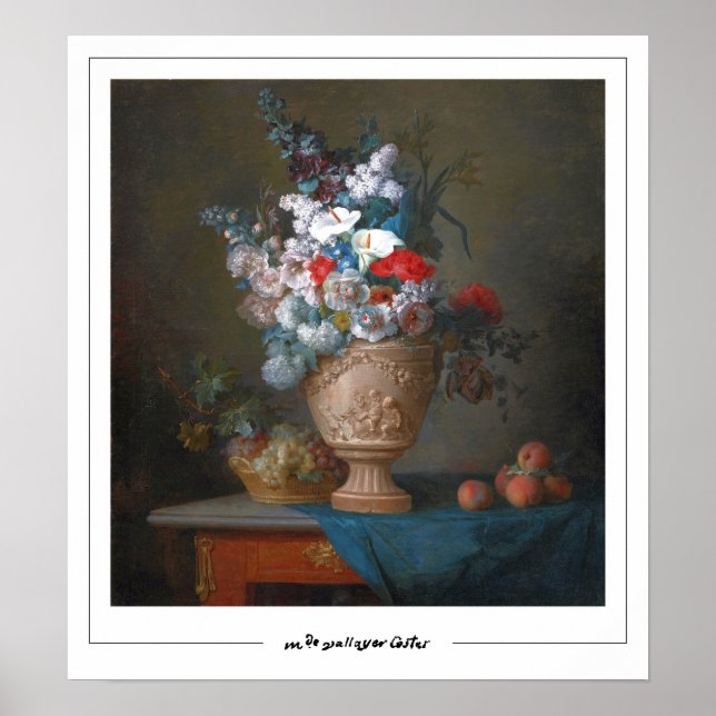 Anne Vallayer-Coster Zedign Poster d'art #5 (Devant)