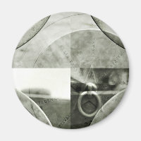 Anneau de Grunge Abstrait sur aimant étoile