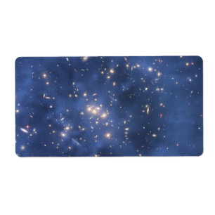 Anneau de matière foncée et groupe de galaxie dans