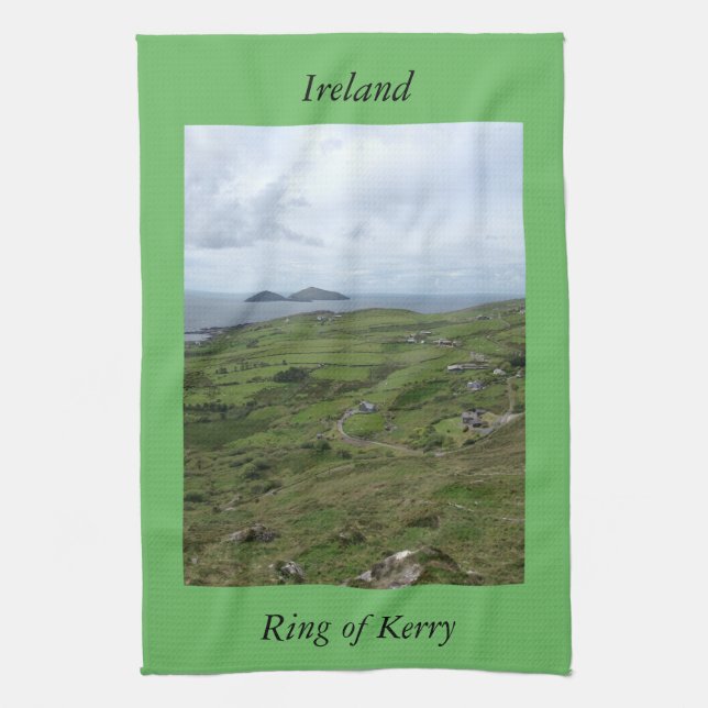 Anneau de serviette irlandais de cuisine de Kerry (Vertical)