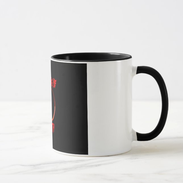 Anneau rouge de tasse de la mort (Droite)