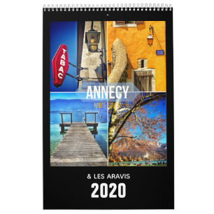 Annecy and Les Aravis, Haute-Savoie 2020 Calendar