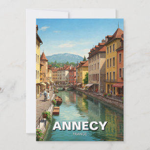 Annecy France Holiday Card