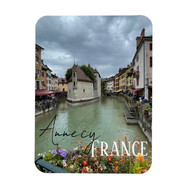 Annecy, French Alpes Magnet (Vertical)