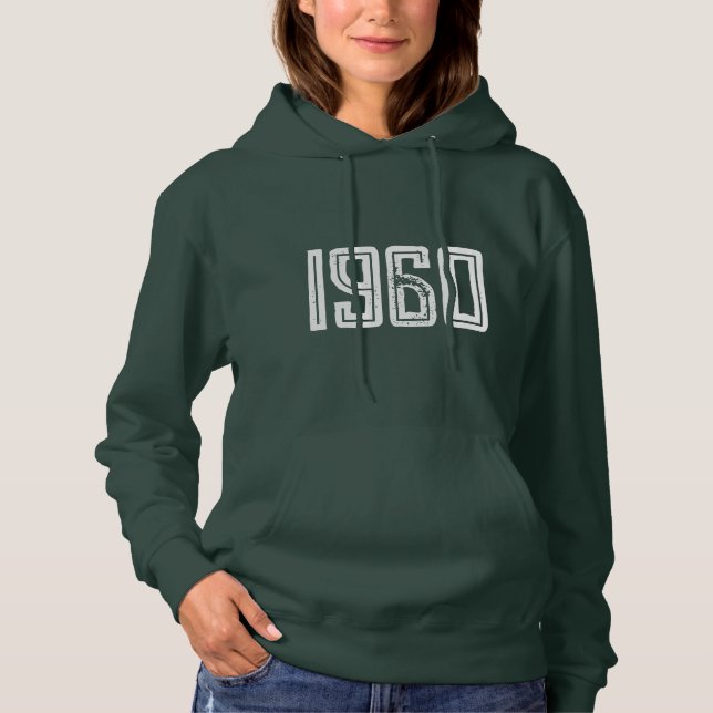 Année 1960 : Anniversaire Année femme sweat - shir (Devant)
