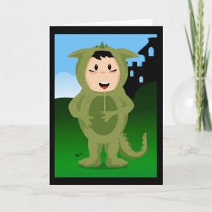 Année de la carte garçon Dragon