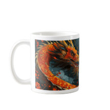 Année De La Mug De Café Dragon