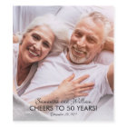 Année de l'anniversaire de l'année Photo Étiquette