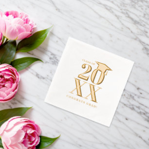 Année de remise de diplômes simple et moderne