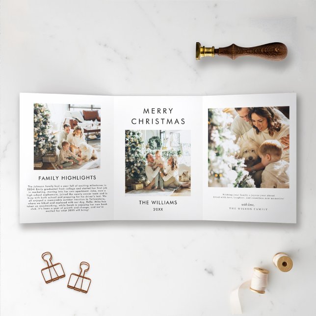 Année d'examen Carte de Noël moderne (Créateur téléchargé)