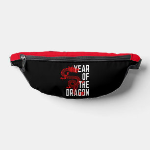 Année du Dragon rouge blanc