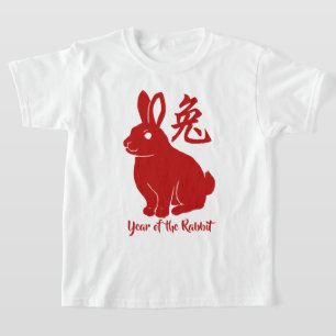 Année Du T-shirt Rabbit