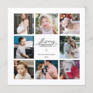 Année en revue 8 Carte de vacances pour Collage de