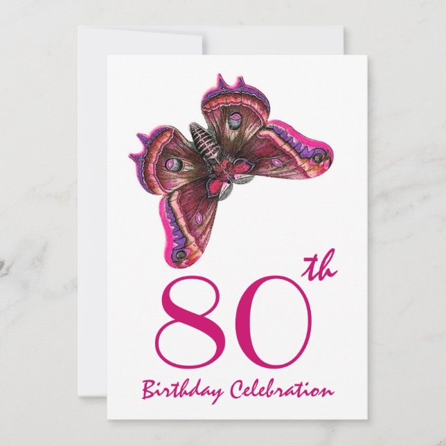 Année personnalisée Fête d'anniversaire Invitation (Devant)