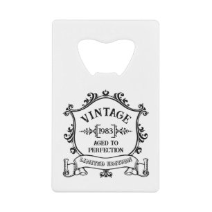 Année vintage - âge à la perfection année de naiss