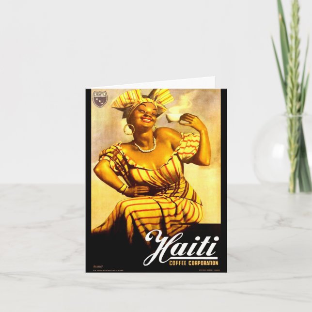 Années 1950 Haïti Coffee Corporation (Devant)