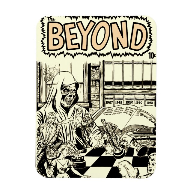 Années 1950 * The BEYOND* Horror Comics Magnet (Vertical)