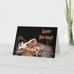 Années '20 d'art déco Lounging la carte