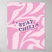 Années 90 Poster esthétique pour rester chill