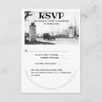Années folles Réponse de l'invité RSVP