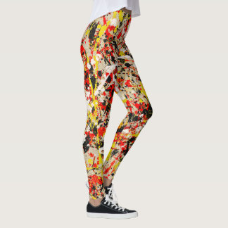 Annelisa n° 7 Leggings Abstraits