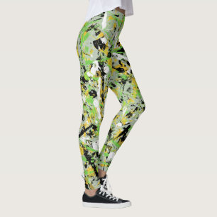 Annelisa No. 8 Abstract Leggings