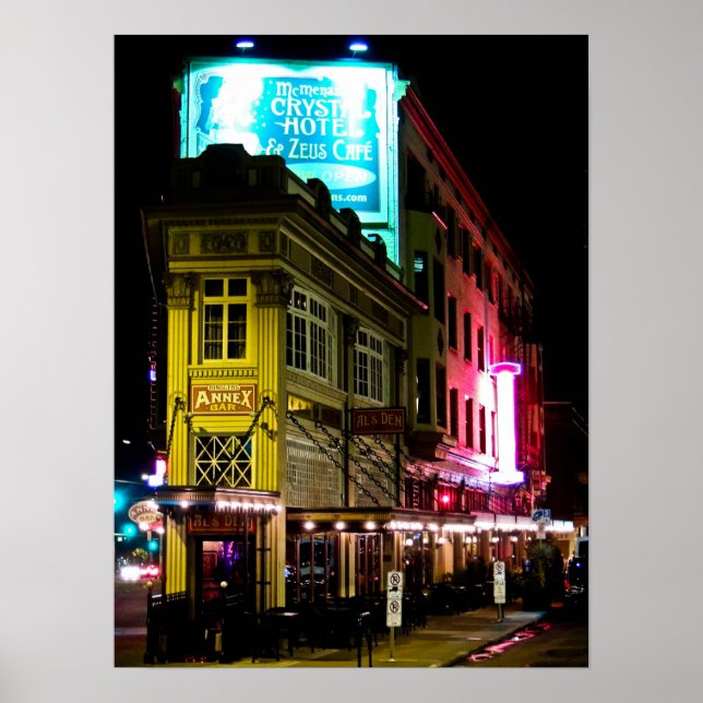 Annex Bar in Portland Oregon Poster (Front)