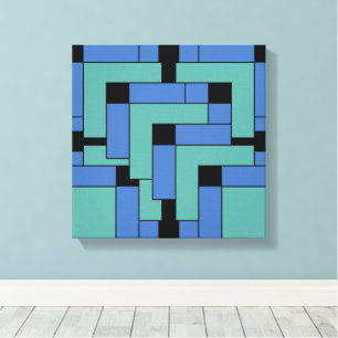 Annex Stretched Canvas Print