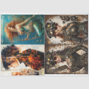 Annick Decoupage paper- Quadruple fun Tissue Paper