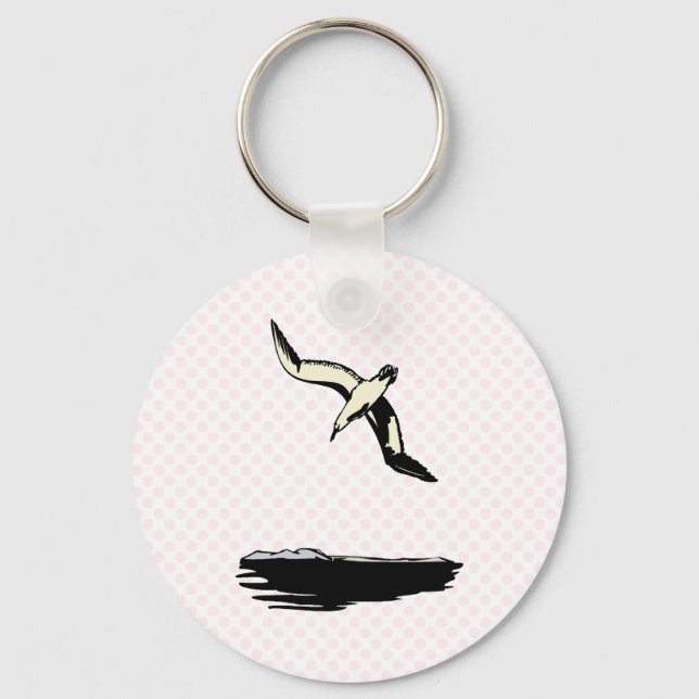 Annie Albatross Keychain (Front)