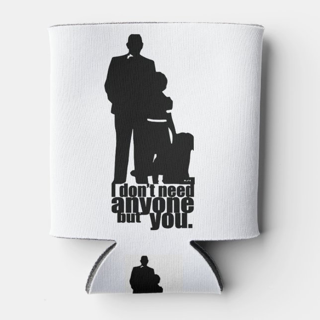 Annie and Daddy Warbucks Can Cooler (Front)